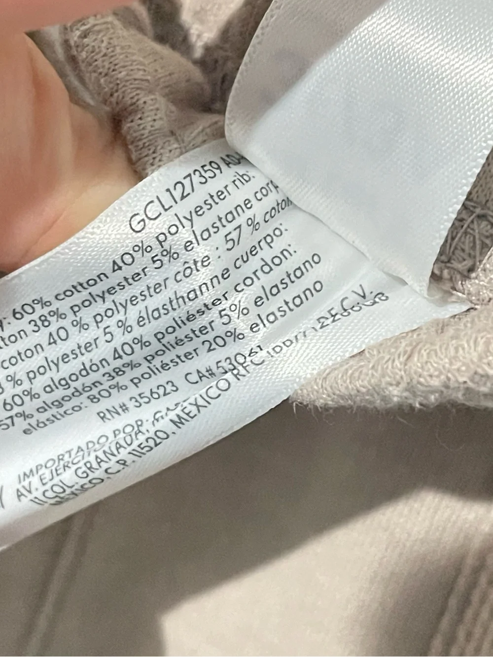 Carter's Toddler Striped Half-Zip Set - Cream & Tan
